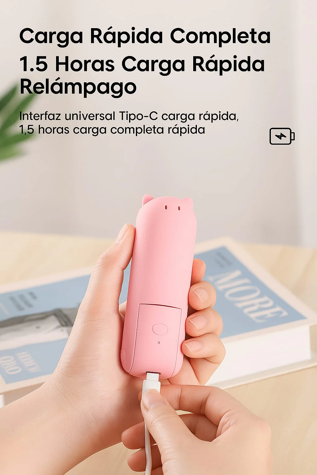 4 en 1 Banco de energía + Ventilador + Linterna + Soporte de Celular - Image 6
