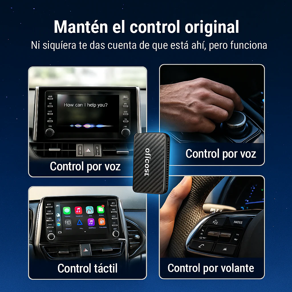 Dispositivo para coche Auto inalámbrica Play2Video Pro YouTube Netflix Prime Video mejorada 2025 - Image 11