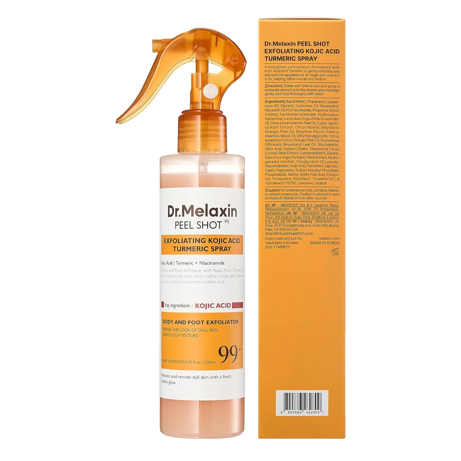 Dr. Melaxin Peel Shot Exfoliante y Aclarante para Áreas Oscuras del Cuerpo - Image 6