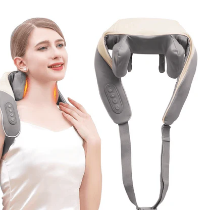 MASAJEADOR CERVICAL PRO-ALIVIO™  (Recargable + Calor Relajante) - Image 3