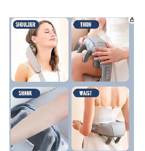MASAJEADOR CERVICAL PRO-ALIVIO™  (Recargable + Calor Relajante) - Image 5
