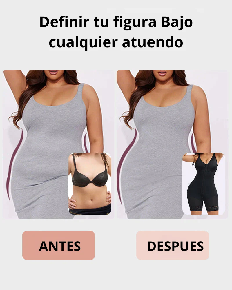 Modelador de Levantamiento de Glúteos para Control de Abdomen con cremallera en la entrepierna Fajas Colombianas - Image 4