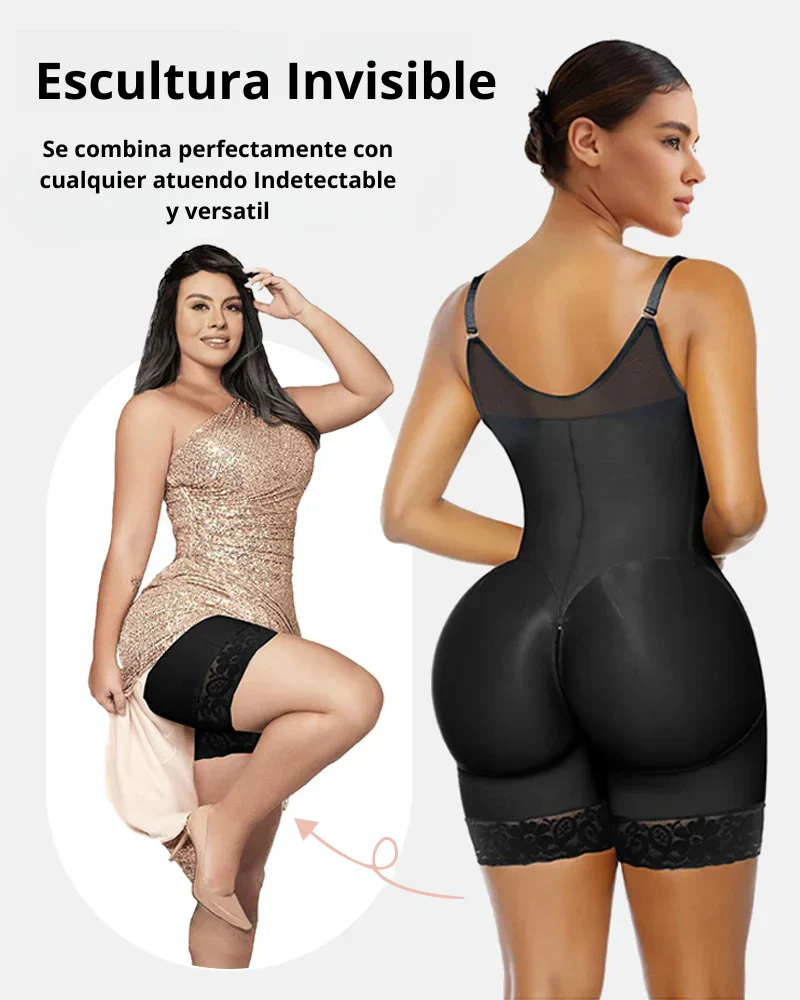 Modelador de Levantamiento de Glúteos para Control de Abdomen con cremallera en la entrepierna Fajas Colombianas - Image 5