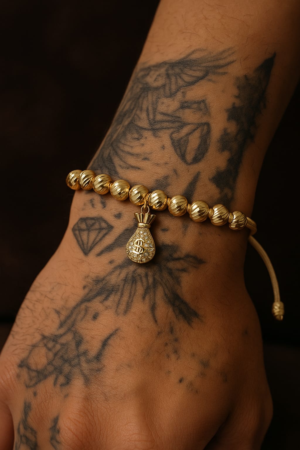 PULSERA ITALIANA DE LA ABUNDANCIA- ORO LAMINADO 18K - Image 2