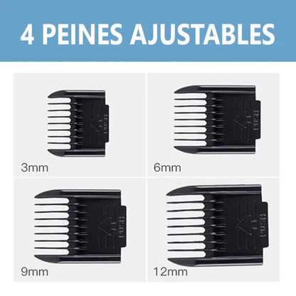 Trimmer Eléctrico para Perros y Gatos – Silencioso, Recargable y Profesional en Casa - Image 11