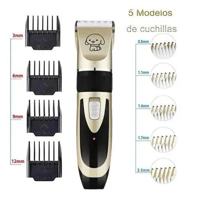 Trimmer Eléctrico para Perros y Gatos – Silencioso, Recargable y Profesional en Casa - Image 4