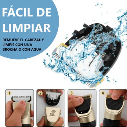 Trimmer Eléctrico para Perros y Gatos – Silencioso, Recargable y Profesional en Casa - Image 5