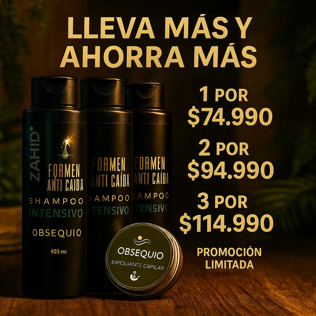 ZAHID- ANTI CAIDA MINOXIDIL 7% FORMEN + GRATIS (EXFOLIANTE CAPILAR) - Image 3